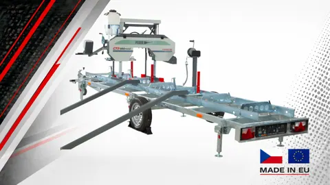 CTR 550 GX mobil szalagfűrészgép