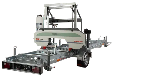 CTR 750 mobil szalagfűrészgép