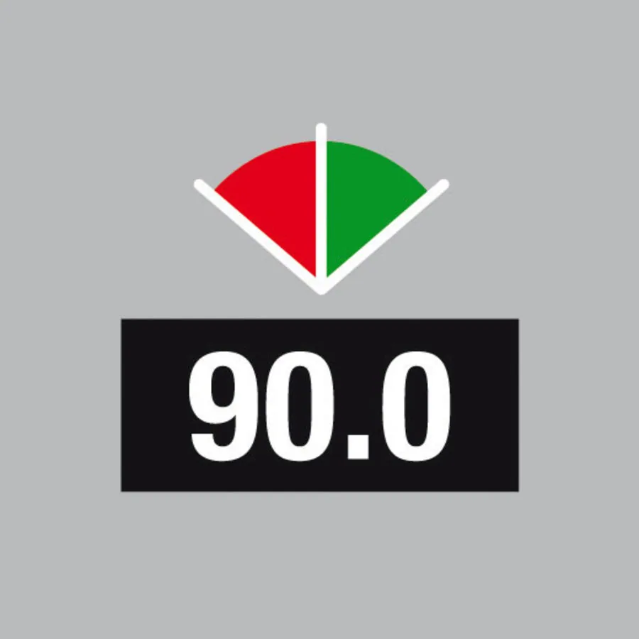 Szögek kijelzése